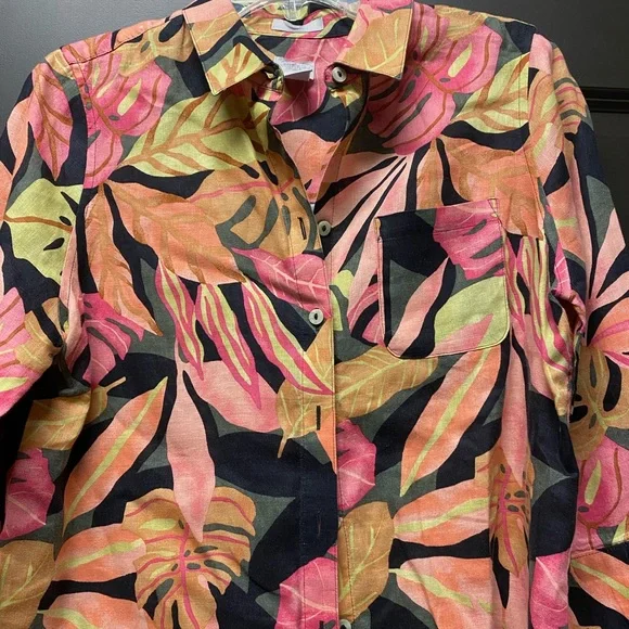 Chico’s Linen Tops - Picture 4 of 10